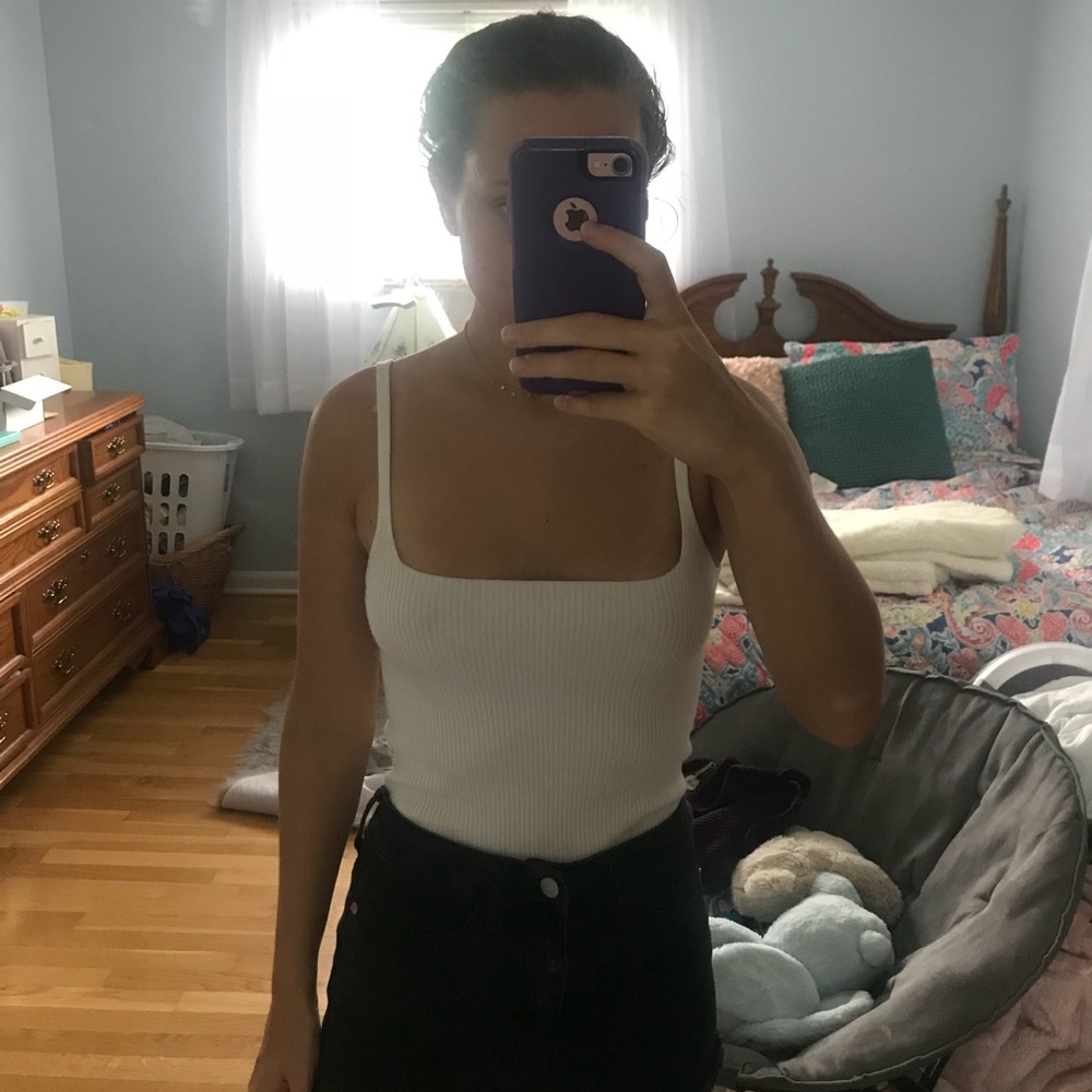 Brandy Melville ribbed tank